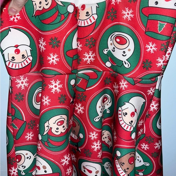 Holiday Dress perfect condition for any holiday this Xmas season. Size M (4-6) - Picture 2 of 3